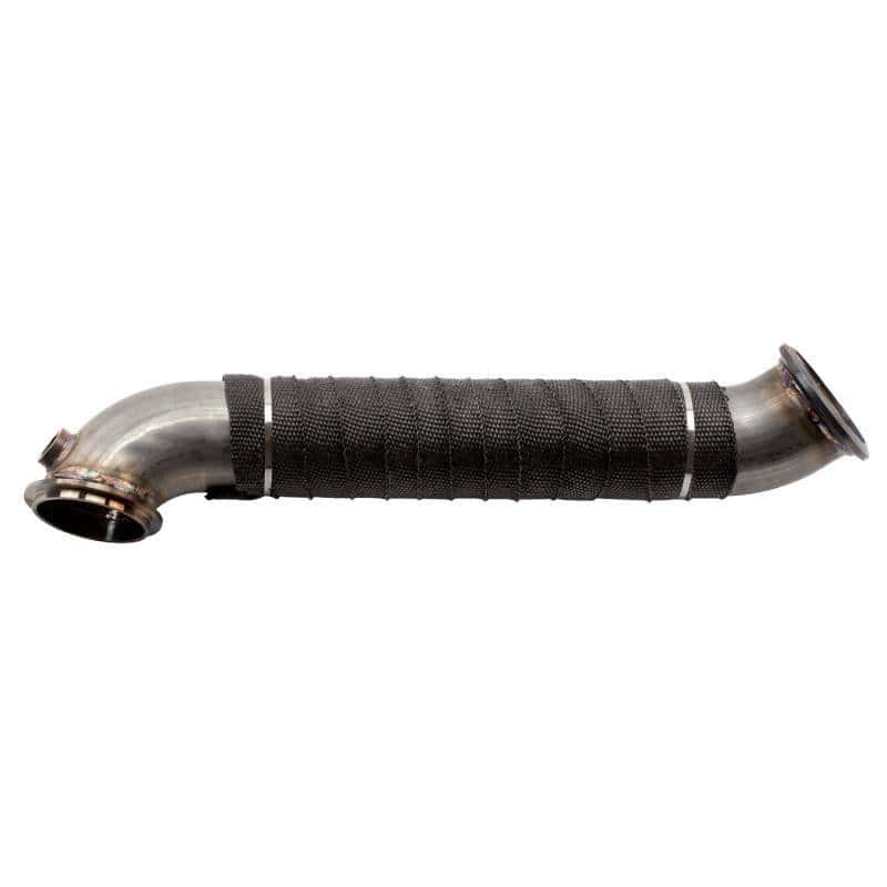 Wehrli — Wehrli 11-15 Chevrolet 6.6L LML Duramax 3in Stainless Down Pipe (V-Band Style)
Down Pipe 11-15 SS - view 2