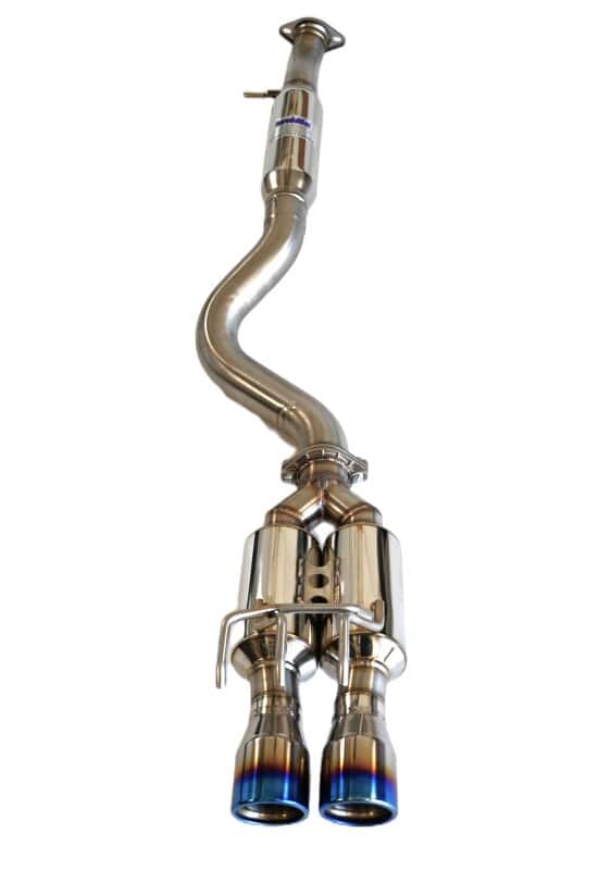 Invidia — Invidia 22+ Toyota GR Corolla R400 Rolled Titanium Tip Cat-Back - view 3