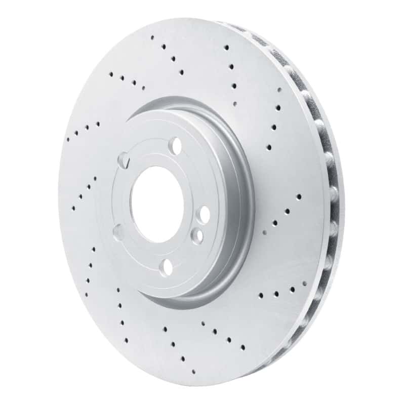 DFC — DFC 19-25 Mercedes-Benz GLA250 (USA/Canada) Front Drilled GeoSPEC Coated Rotor - view 2