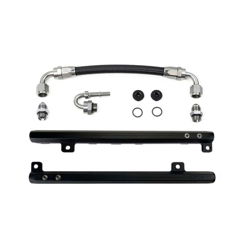 DeatschWerks — DeatschWerks Ford 4.6 3-Valve Fuel Rails with Crossover
Fuel Rails - view 2