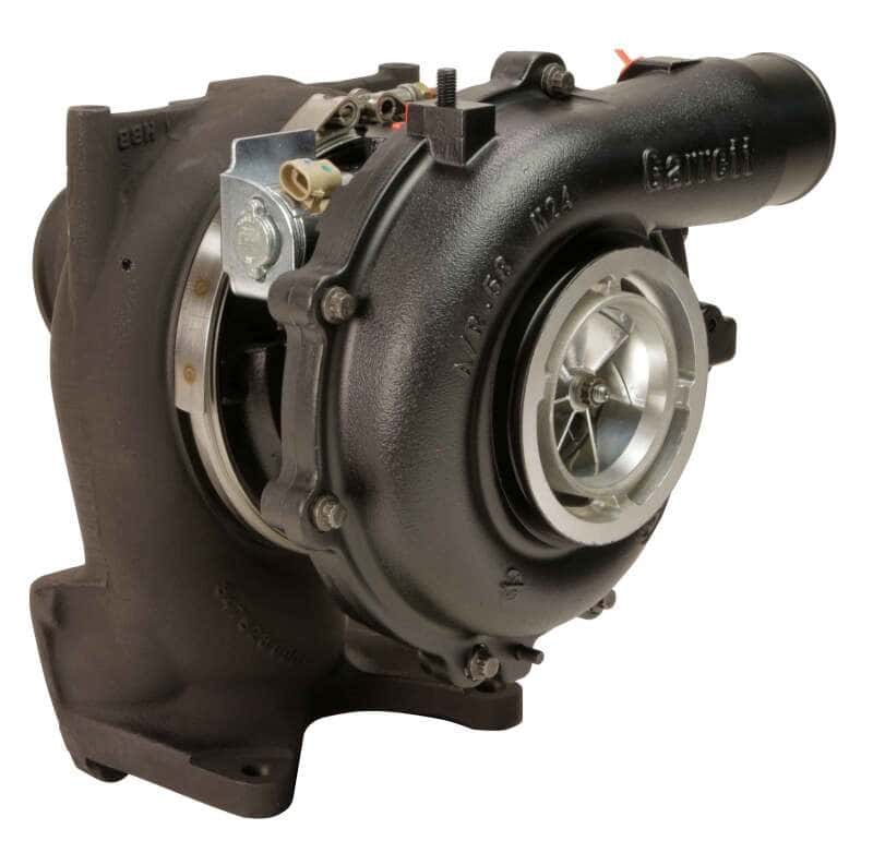 Fleece Performance — Fleece Performance 11-16 Chevrolet Duramax 6.6L (LML) 63mm Billet VNT Cheetah Turbocharger
Turbo - view 7