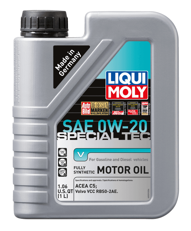 LIQUI MOLY — LIQUI MOLY 1L Special Tec V Motor Oil SAE 0W20 - view 2