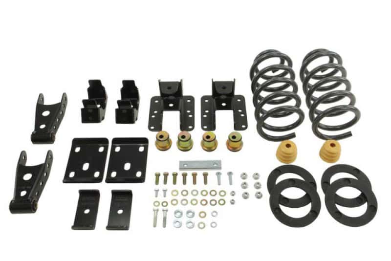 Belltech — Belltech LOWERING KIT 2014 Silverado/Sierra Std Cab 2WD 1in or 2in Front/4in Rear w/o Shocks
LOWERING KIT - view 2