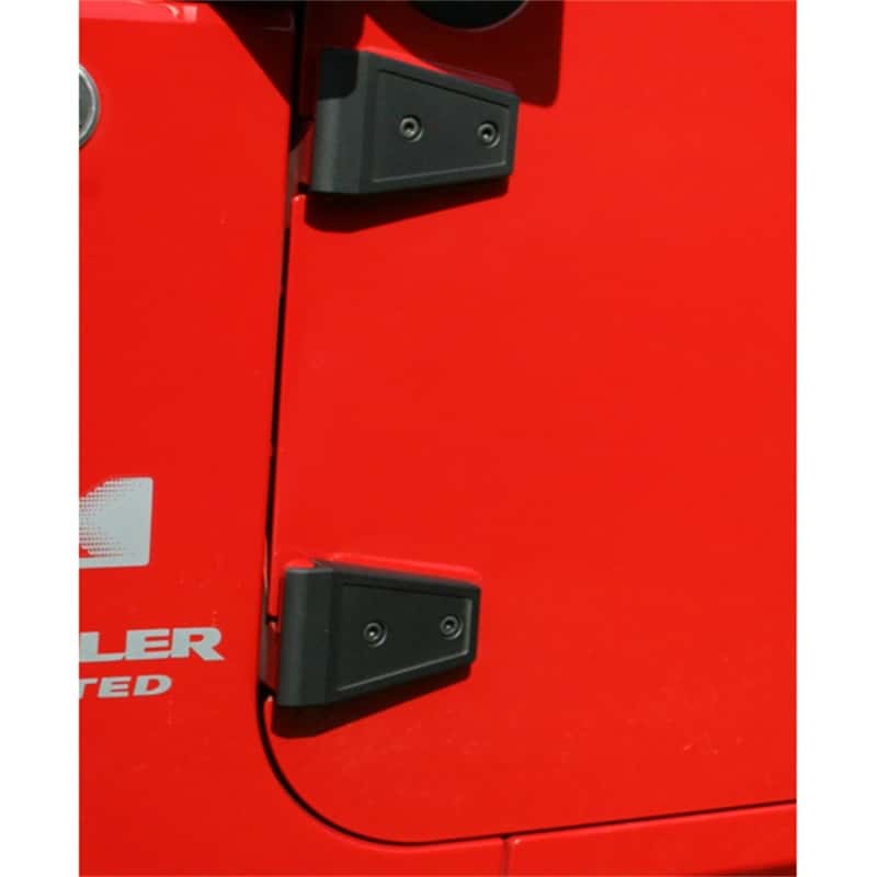 Rugged Ridge — Rugged Ridge 07-18 Jeep Wrangler JK Textured Black Hinge Cover Set
OFFROAD_EXTERIOR - view 1