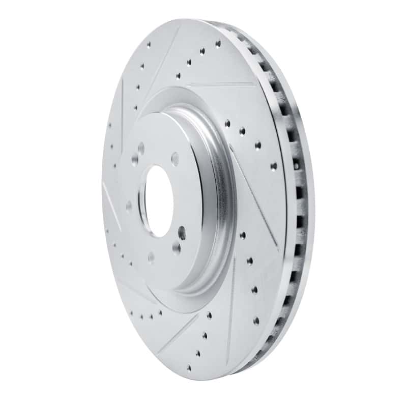 R1 Concepts — R1 21-26 Hyundai SONATA Front Left Drilled & Slotted Silver Brake Rotor
R1 Brake Rotor Drill - view 2