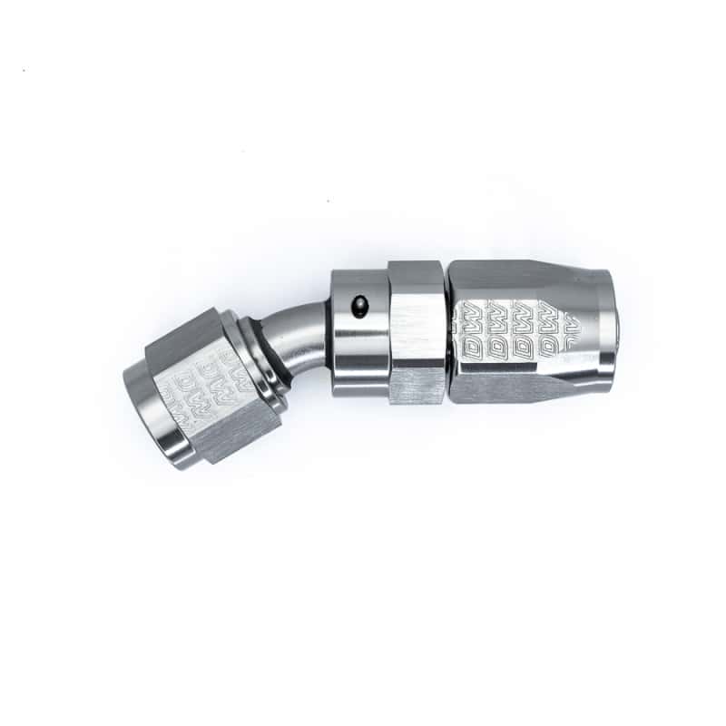DeatschWerks — DeatschWerks 6AN Female Swivel 30-Degree Hose End CPE - Anodized Titanium - view 3