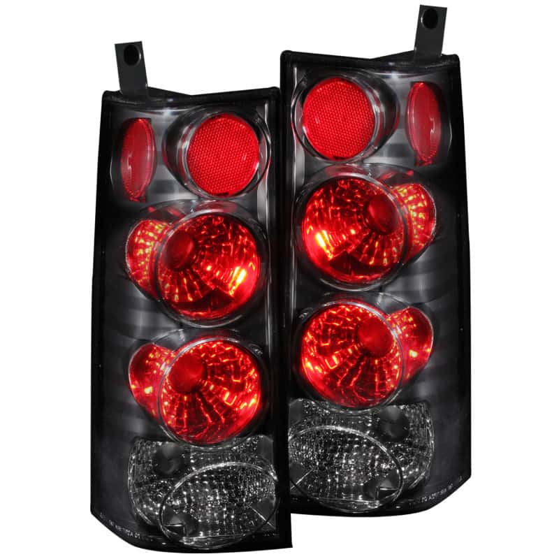 ANZO — ANZO 2003-2015 Chevrolet Express Taillights Black
TailLightSet - view 2
