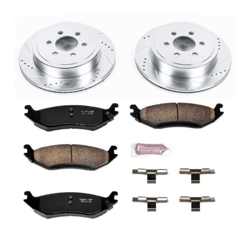 PowerStop — Power Stop 2003 Dodge Durango Rear Z23 Evolution Sport Brake Kit - view 1