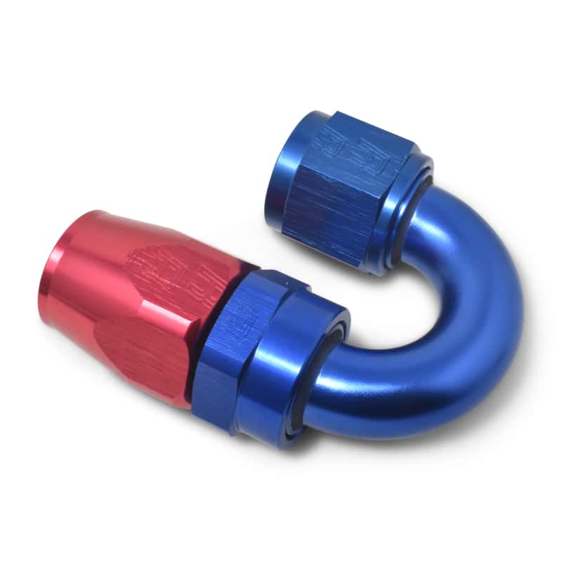 Russell — Russell Performance -6 AN Red/Blue 180 Degree Full Flow Swivel Hose End (With 9/16in Radius)
Hose Fitting - view 5