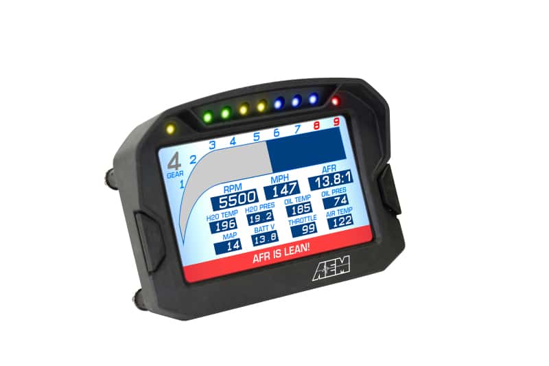 AEM — AEM CD-5G Carbon Digital Dash Display w/ Interal 10Hz GPS & Antenna
Digital Display Kit - view 16