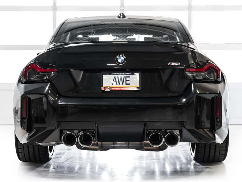 AWE Tuning — AWE Tuning 23-24 BMW G87 M2 Track Edition Exhaust - Chrome Silver Tips
Track Catback - view 5