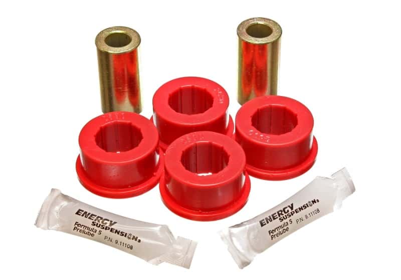 Energy Suspension — Energy Suspension 05-13 Ford Mustang Red Rear Track Arm Bushing Set
Track Bar Bushing - view 2