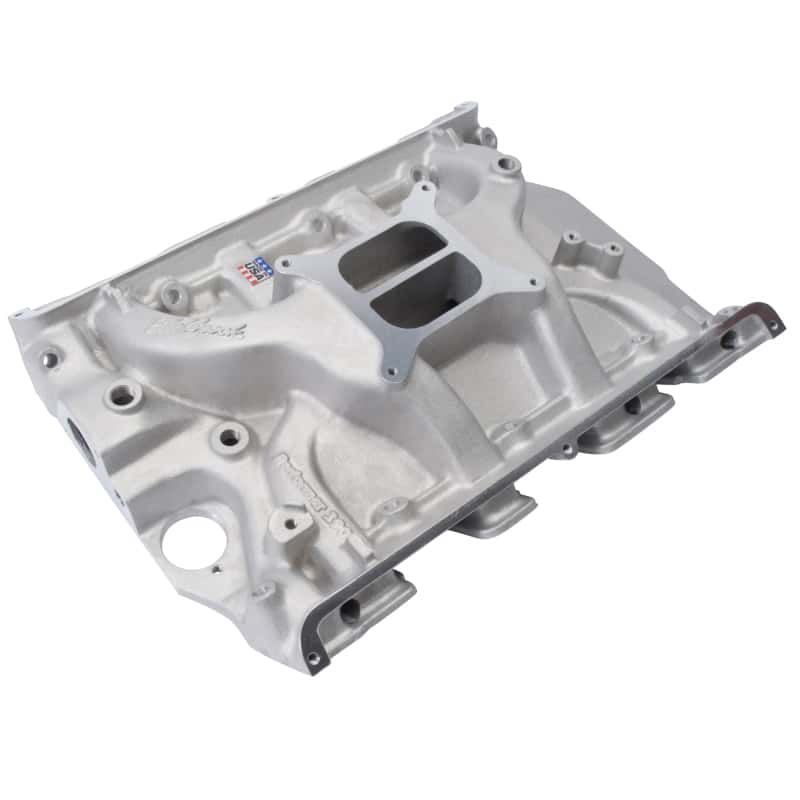 Edelbrock — Edelbrock Performer 390 w/ O EGR Manifold
MANIFOLD - view 2
