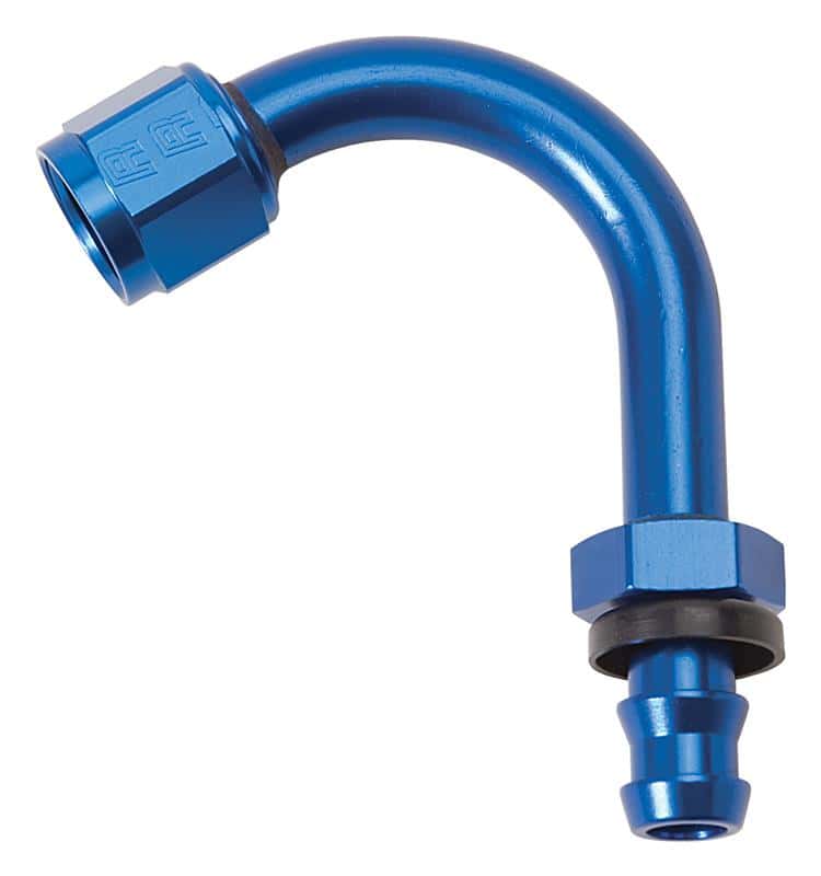 Russell — Russell Performance -8 AN Twist-Lok 120 Degree Hose End (1-1/4in Radius)
Hose Fitting - view 3