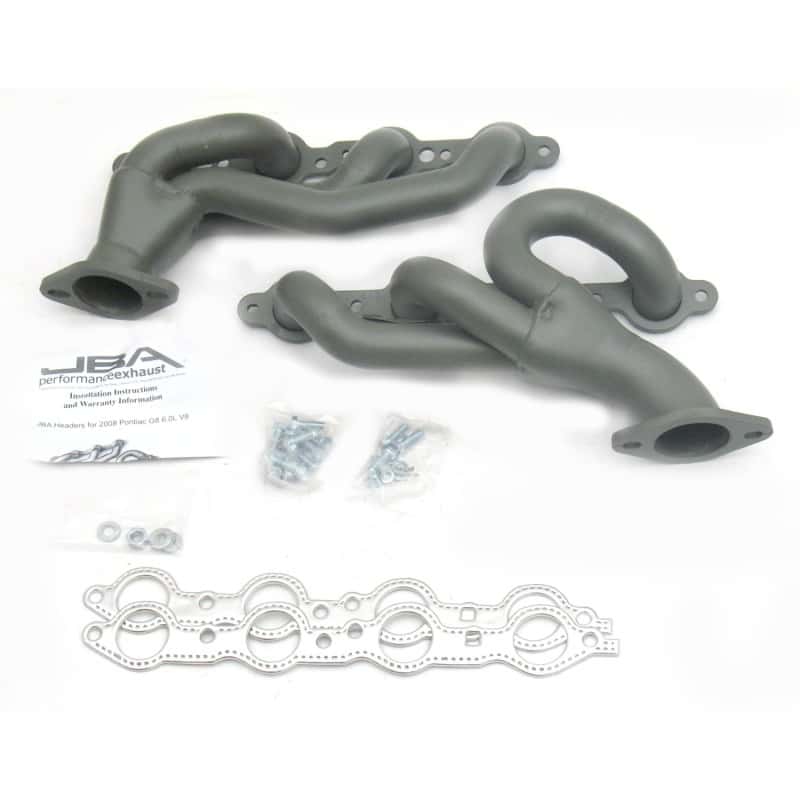 JBA — JBA 08-09 Pontiac G8 6.0/6.2L LS 1-3/4in Primary Ti Ctd Cat4Ward Header
Exhaust Header - view 2