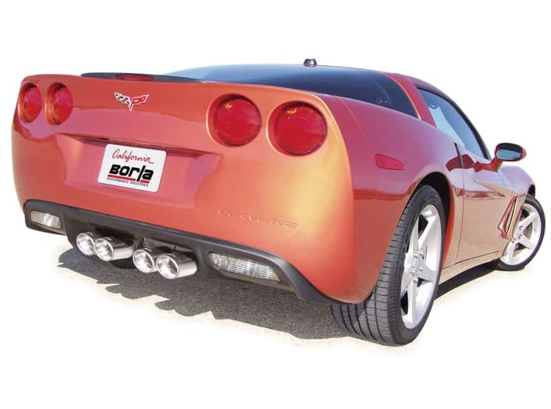 Borla — Borla 05-08 Chevrolet Corvette Coupe/Conv 6.0L/6.2L 8cyl 4spd/6spd RWD inS-Type IIin Catback Exhaust
Cat-Back System
ExhstSysKt - view 6