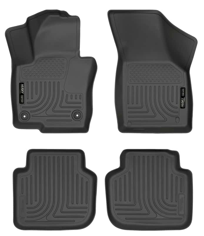 Husky Liners — Husky Liners 2012 Volkswagen Passat WeatherBeater Combo Black Floor Liners
Floor Liners - view 1