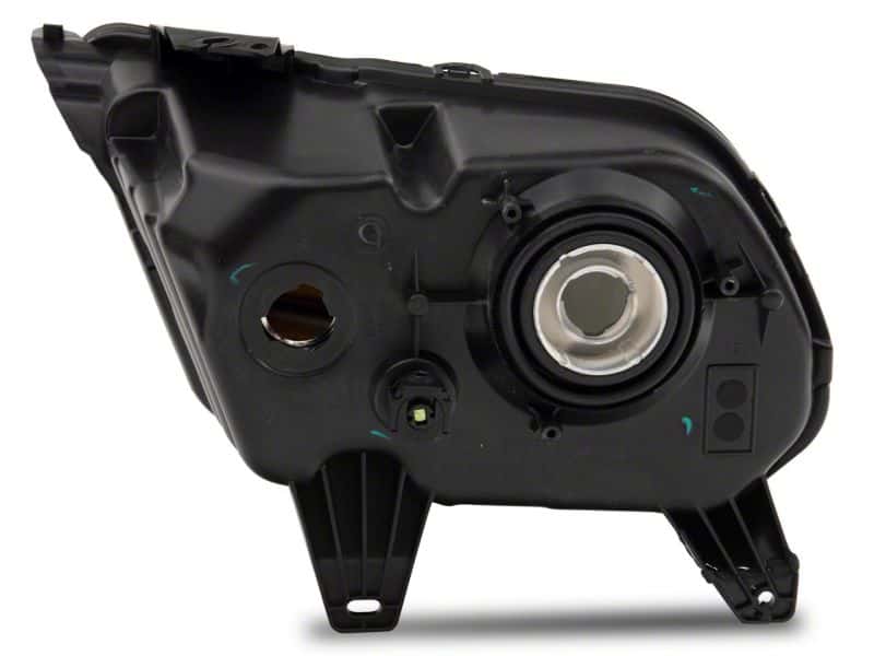 Raxiom — Raxiom 10-12 Ford Mustang Axial Series OEM Style Rep Headlights- Chrome Housing- Smoked Lens
Headlights - view 4