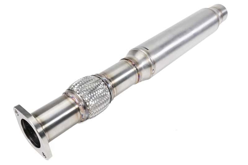 Perrin Performance — PERRIN 22-25 Subaru WRX Stainless Steel Midpipe w/Resonator 3in. (Fits OEM/Aftermarket Mufflers) - view 5