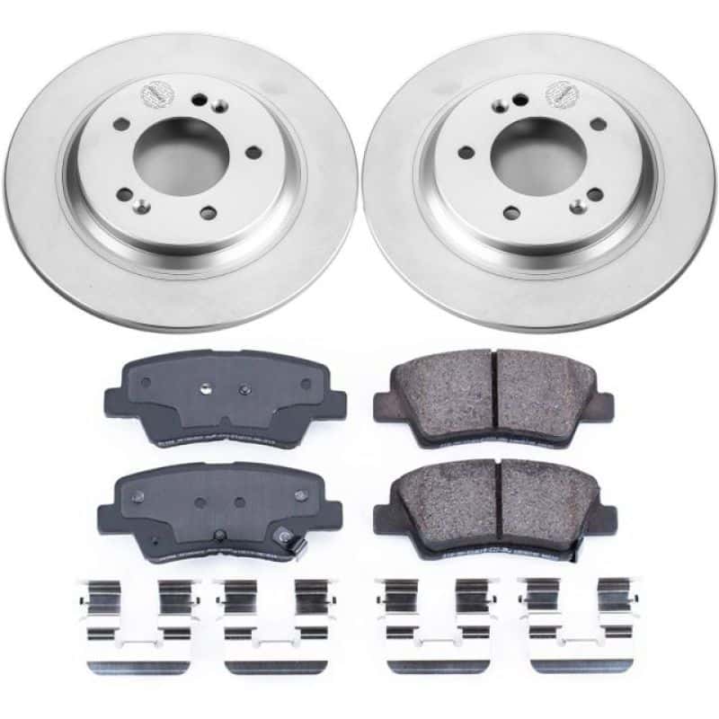 PowerStop — Power Stop 2015 Hyundai Sonata Rear Z17 Evolution Geomet Coated Brake Kit - view 1