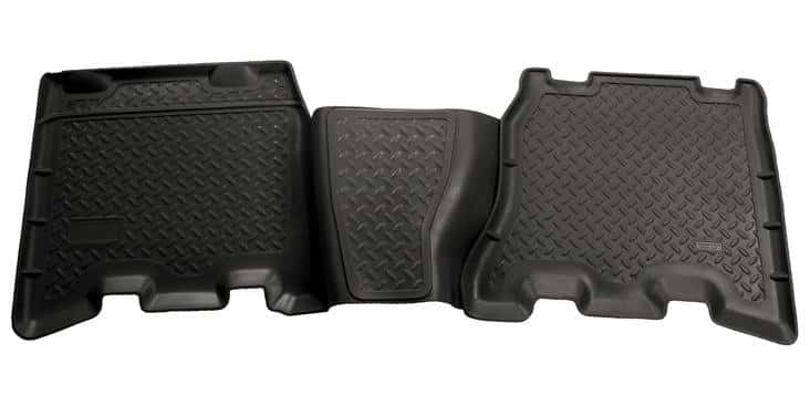 Husky Liners — Husky Liners 99-04 Jeep Grand Cherokee (4DR) Classic Style 2nd Row Black Floor Liners - view 2