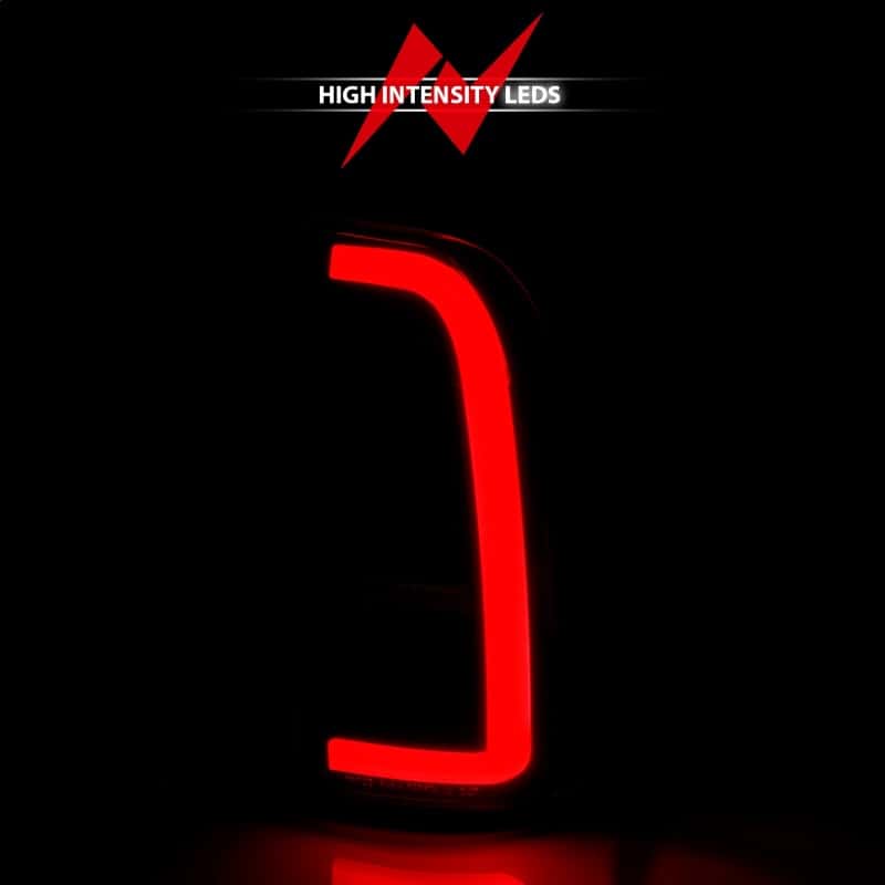 ANZO — ANZO 00-06 Toyota Tundra (Std. Bed/Reg Cab) LED Taillights w/Light Bar Black Housing Smoke Lens - view 6