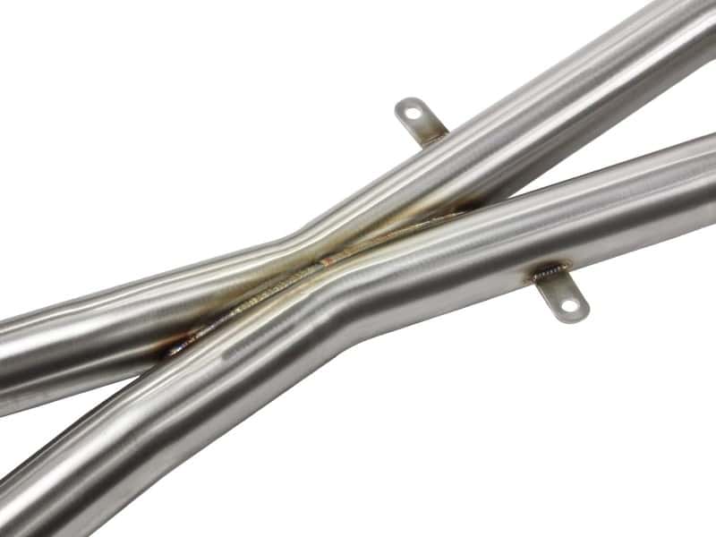 aFe — AFE 08-13 BMW(E90/92/93) MACH Force XP 304 Stainless Steel V8 4.0L w/ Cat & Resonator
MACHForce-Xp Exhaust - view 4