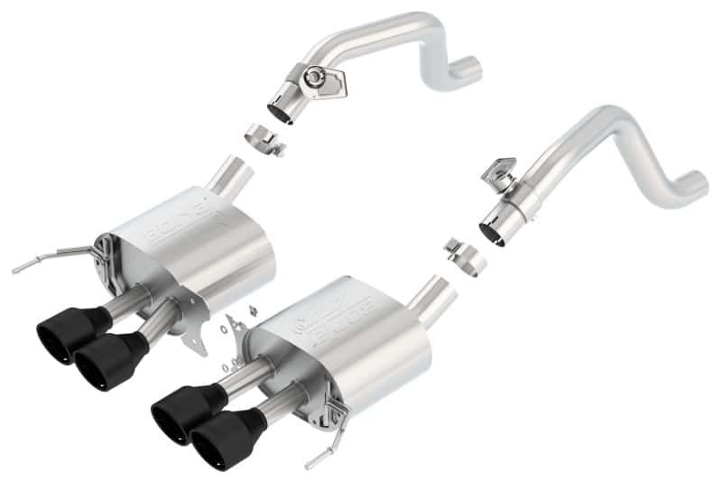 Borla — Borla 14-17 C7 Corvette Stingray Axle-Back ATAK Exhaust 2.75in to Muffler Dual 2.0in Out 4.25in Tip
Axle-Back System - view 2