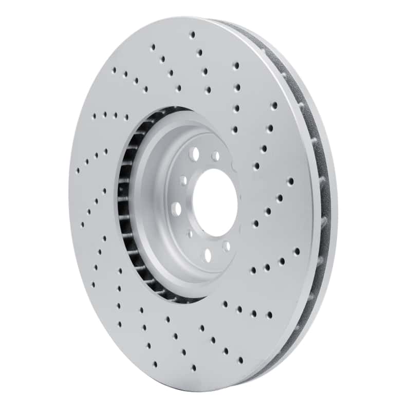 DFC — DFC 15-19 BMW X6 Left Front Drilled GeoSPEC Coated Rotor - view 4