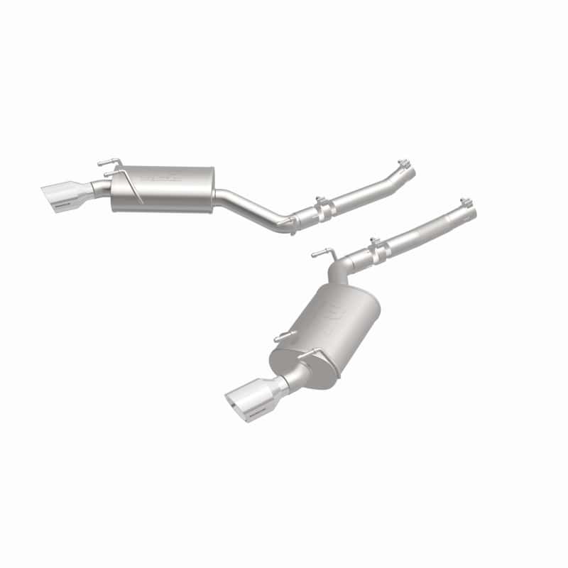 Magnaflow — MagnaFlow Axle-Back Stainless Dual Split 4in Polished Tips 10-15 Chevrolet Camaro Convert. 3.6L V6
Axle-Back
Cat-Back - view 4