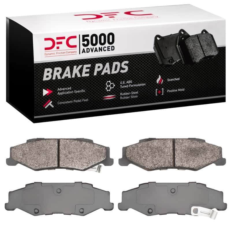 DFC — DFC 97-13 Cadillac XLR Rear 5000 Advanced Semi Metallic Brake Pads
DFC Brake Pad Set - view 1