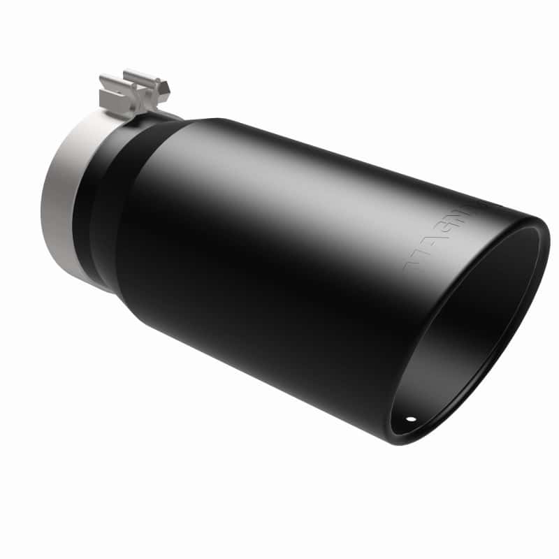 Magnaflow — MagnaFlow Tip Stainless Black Coated Single Wall Round Single Outlet 6in Dia 5in Inlet 13in L
Stainless Steel
Exhaust Tip - view 19