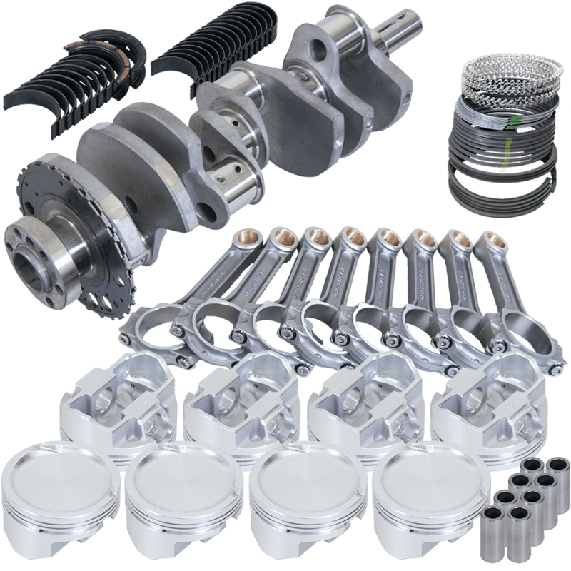Eagle — Eagle Chevy LS2 4.000in Crank 24 Tth Reluctor 6.125in I-Beam Rods 4.000in Pistons Rotating Assembly
Pro Street Assembly - view 1