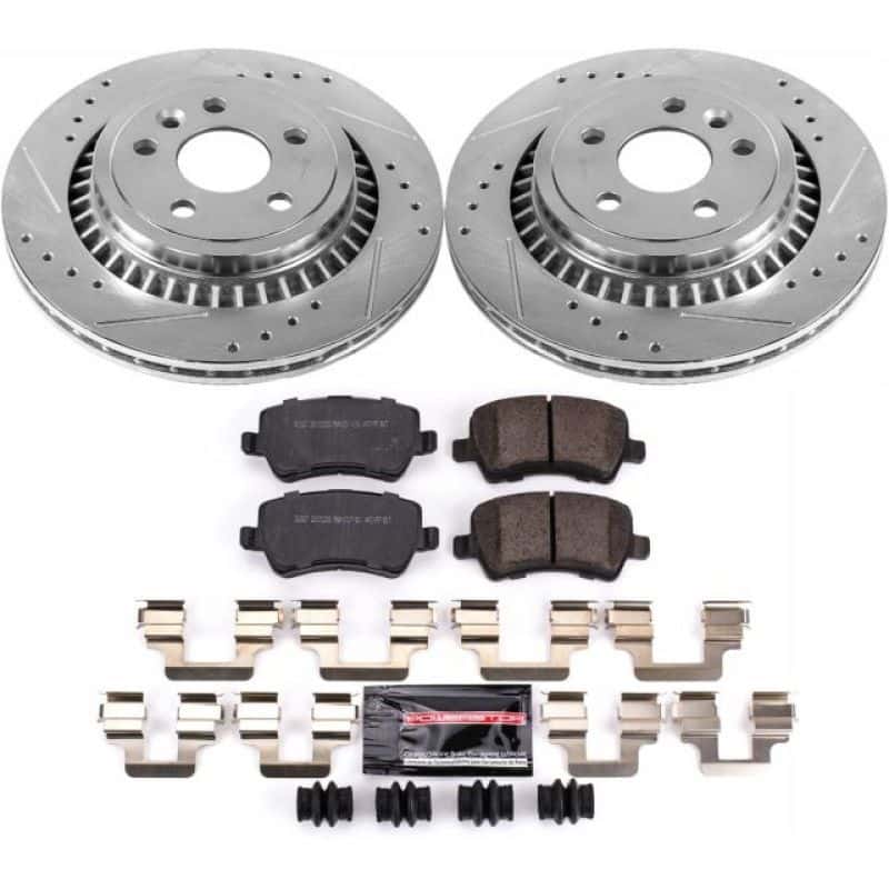 PowerStop — Power Stop 10-17 Volvo XC60 Rear Z23 Evolution Sport Brake Kit - view 1