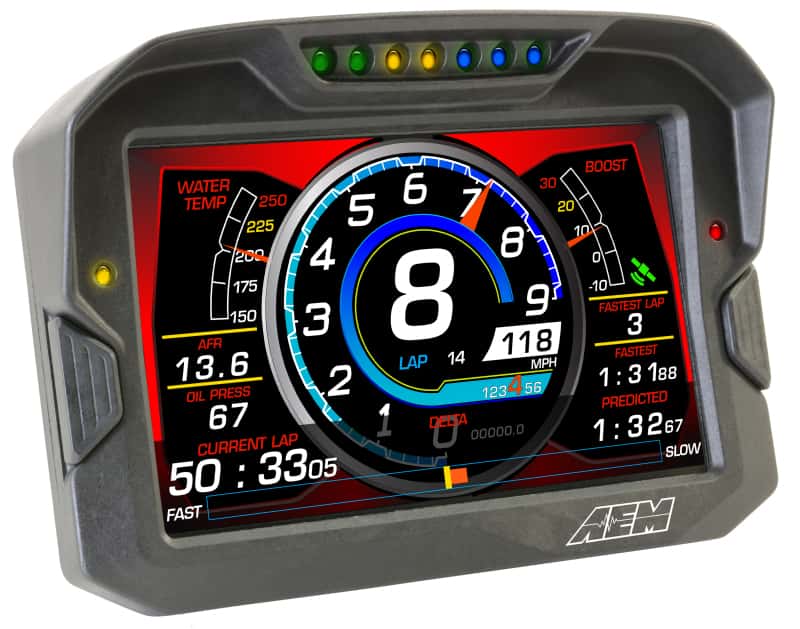 AEM — AEM CD-7 Logging GPS Enabled Race Dash Carbon Fiber Digital Display w/o VDM (CAN Input Only)
CD-7LG Carbon - view 17