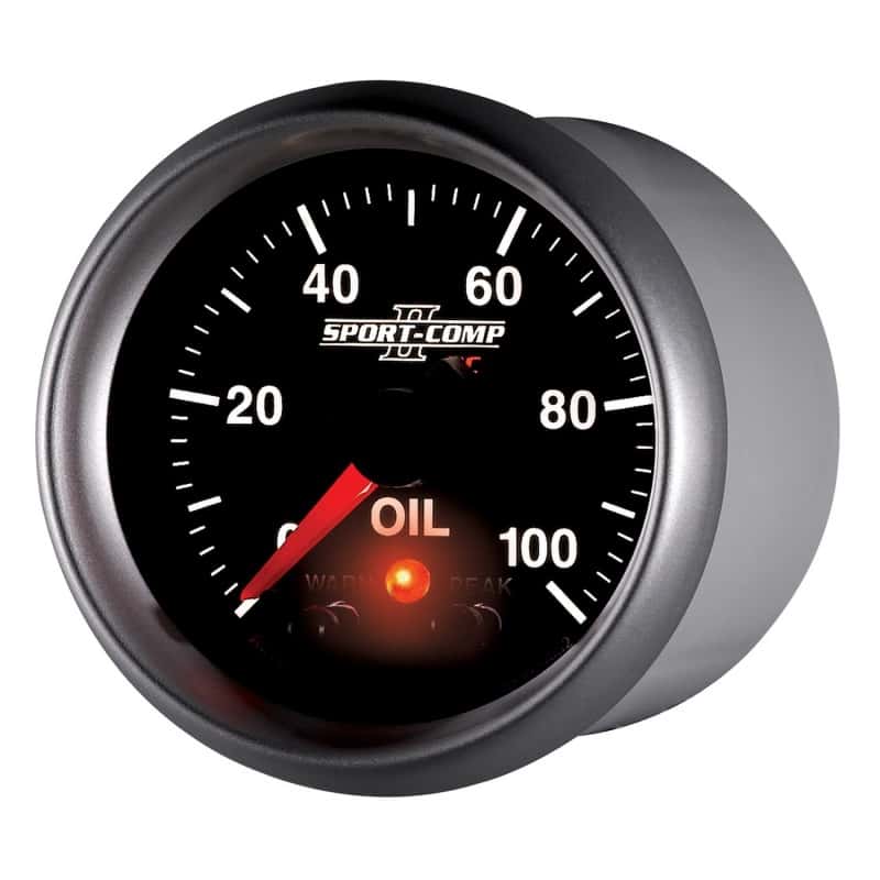 AutoMeter — Autometer Sport-Comp II 52.4mm 0-100 PSI Oil Pressure Peak & Warn w/ Electronic Control Gauge
2-1/16" OIL PRESS, 0 - view 10