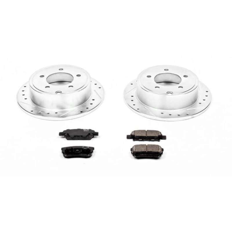 PowerStop — Power Stop 11-14 Chrysler 200 Rear Z23 Evolution Sport Brake Kit - view 1