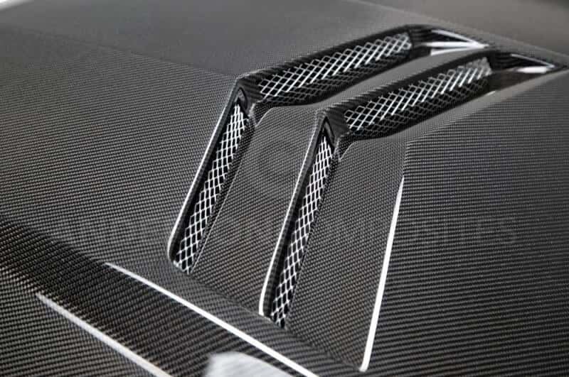 Anderson Composites — Anderson Composites 13-15 Cadillac ATS Type-VT Hood - view 6