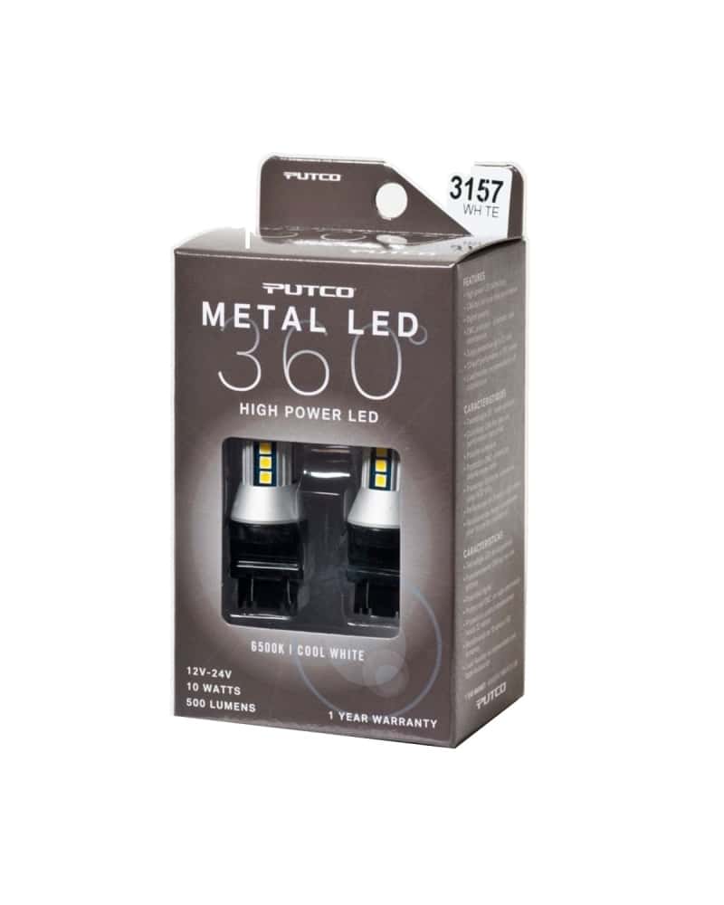 Putco — Putco 3157 - White Metal 360 LED
Bulb - view 1