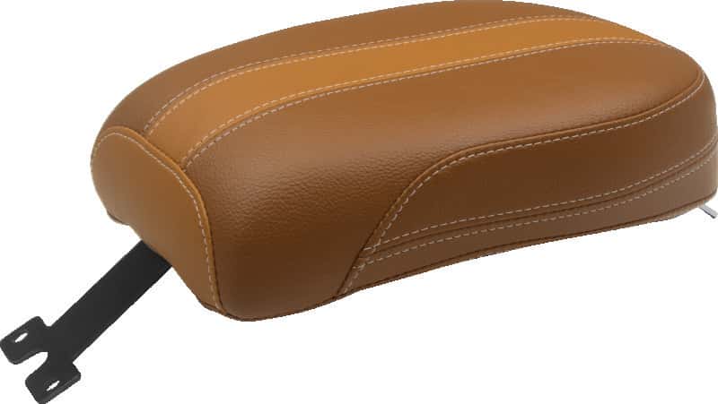 Mustang Motorcycle — Mustang 15-21 Indian Scout Standard Touring Passenger Seat - Brown - view 2