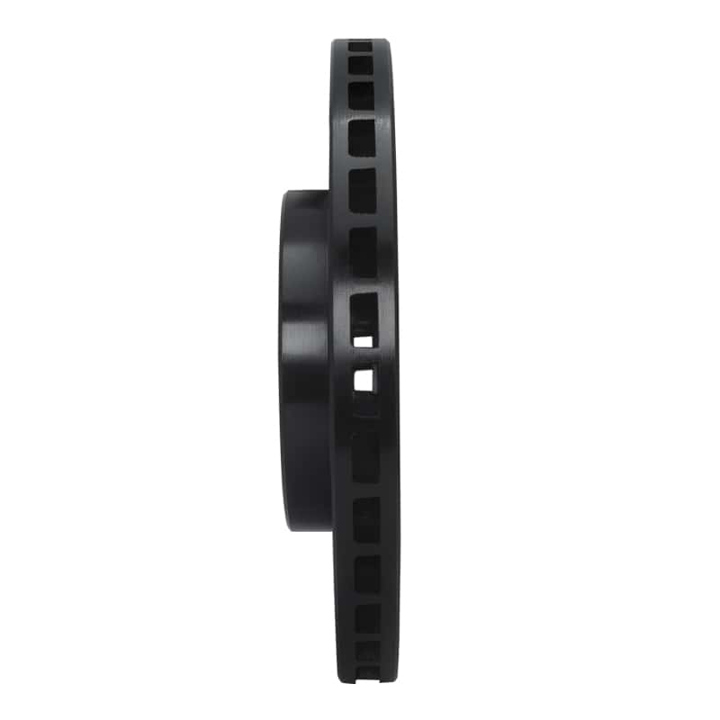 R1 Concepts — R1 90-04 Mitsubishi Montero Sport (USA/Canada) Front Right Drilled & Slotted Black Brake Rotor
R1 Brake Rotor Drill - view 3