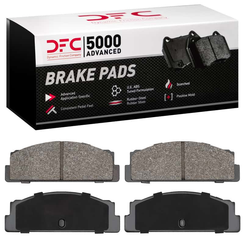 DFC — DFC 66-88 Fiat X-1/9 Rear 5000 Advanced Semi Metallic Brake Pads
DFC Brake Pad Set - view 1