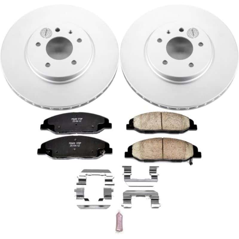 PowerStop — Power Stop 09-11 Cadillac STS Front Z17 Evolution Geomet Coated Brake Kit - view 1