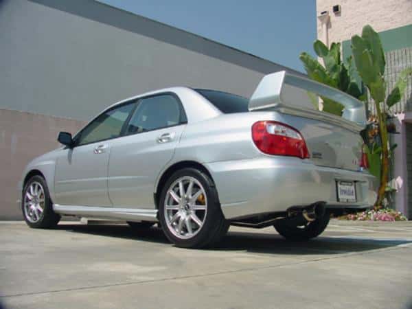 Invidia — Invidia 02-07 WRX/STi 76mm N1 REGULAR Stainless Steel Tip Cat-back Exhaust - view 3