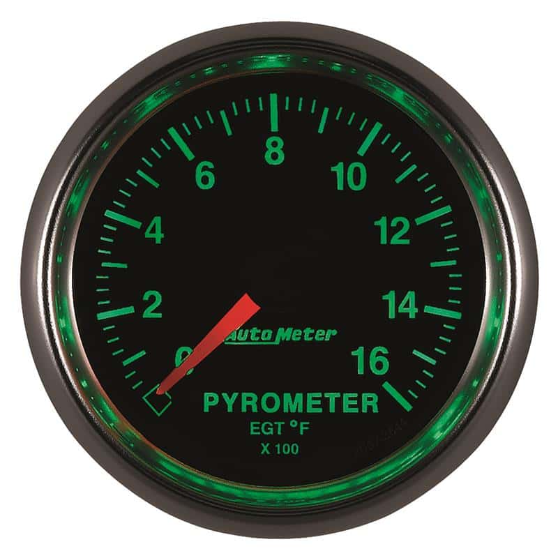 AutoMeter — Autometer GS 0-1600 degree F Full Sweep Electronic Pyrometer Gauge
2-1/16" PYROMETER KI - view 5