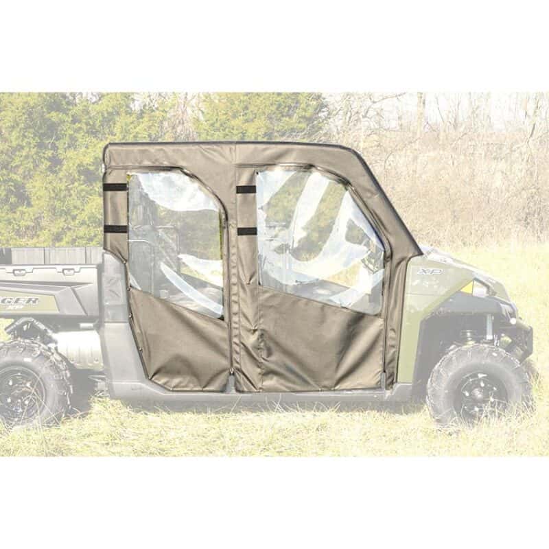 Seizmik — Seizmik 14-19 Polaris 1000 Ranger XP Crew Soft Doors w/ Zippers Kit - view 3