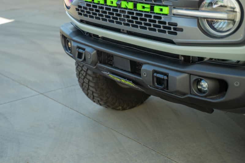 DV8 Offroad — DV8 Offroad 2021 Ford Bronco Capable Bumper Slanted Front License Plate Mount
License Plate Mount - view 10