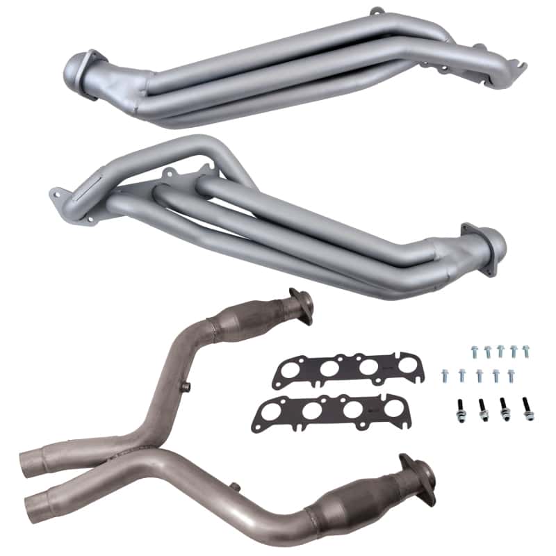 BBK — BBK 11-14 Ford Mustang GT 5.0 1-7/8in Long Tube Headers w/High Flow Catted X-Pipe (Ti Ceramic)
Exhaust Header
Exhaust Kit - view 1