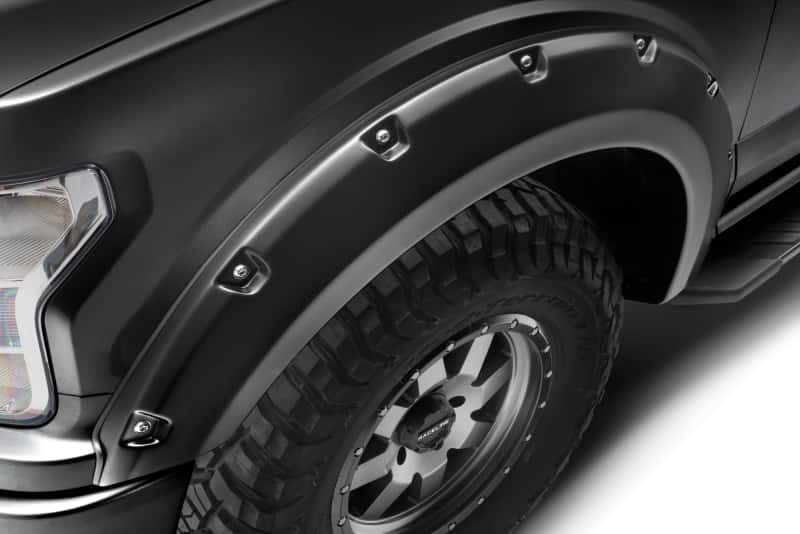 Bushwacker — Bushwacker 18-20 Ford F-150 (Excl Models w/Tech Pkg) Pocket Style Flares 4pc - Agate Black Met
FF Pocket 4Pc Color
Fender Flare - view 3