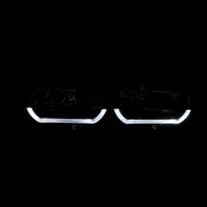 ANZO — ANZO 1988-1998 Chevrolet C1500 Crystal Headlights Chrome w/ Low - Brow
Head Light Set
HdLtSet - view 5